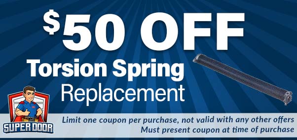 $50 off spring replacmeent in livonia